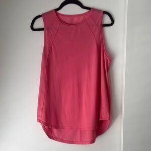 Pink Lululemon Sculpt Tank Top